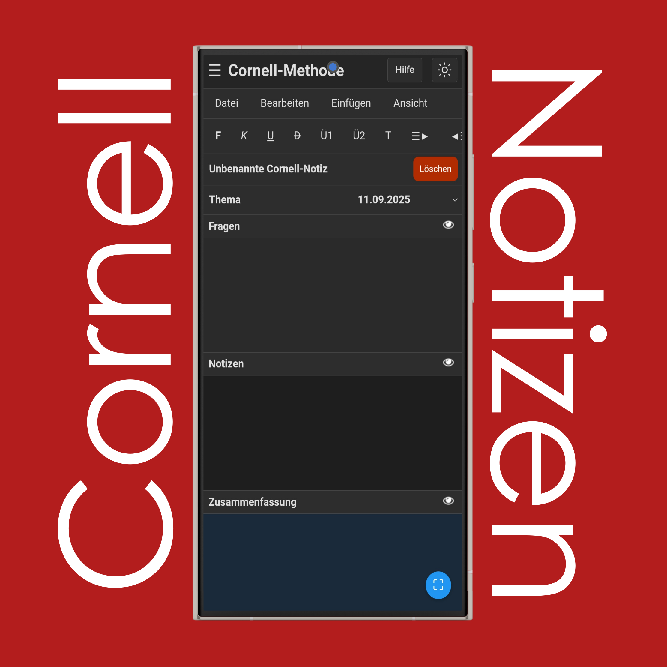 Online-Cornell-Notizen