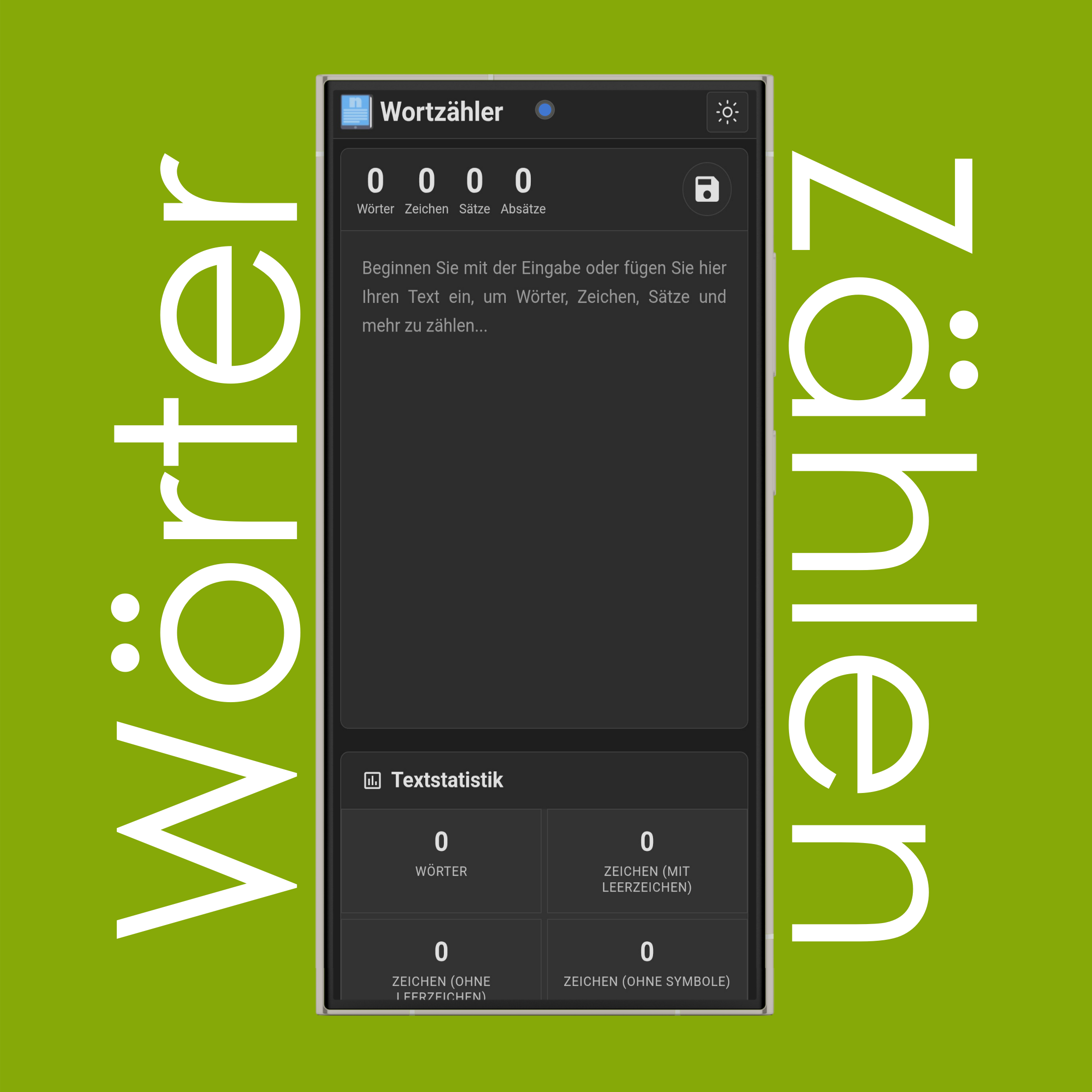 Online-Wortzähler