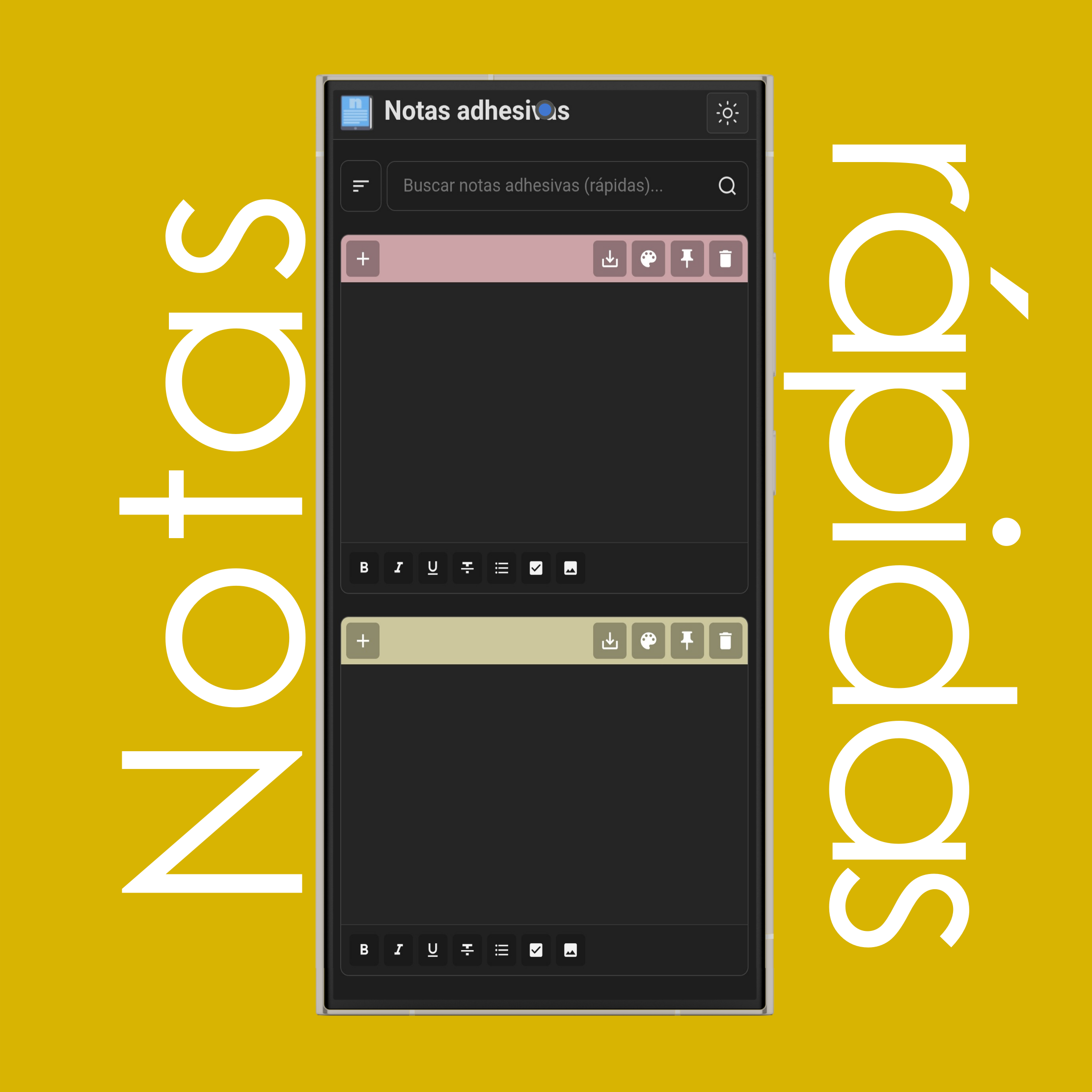 Notas rápidas online