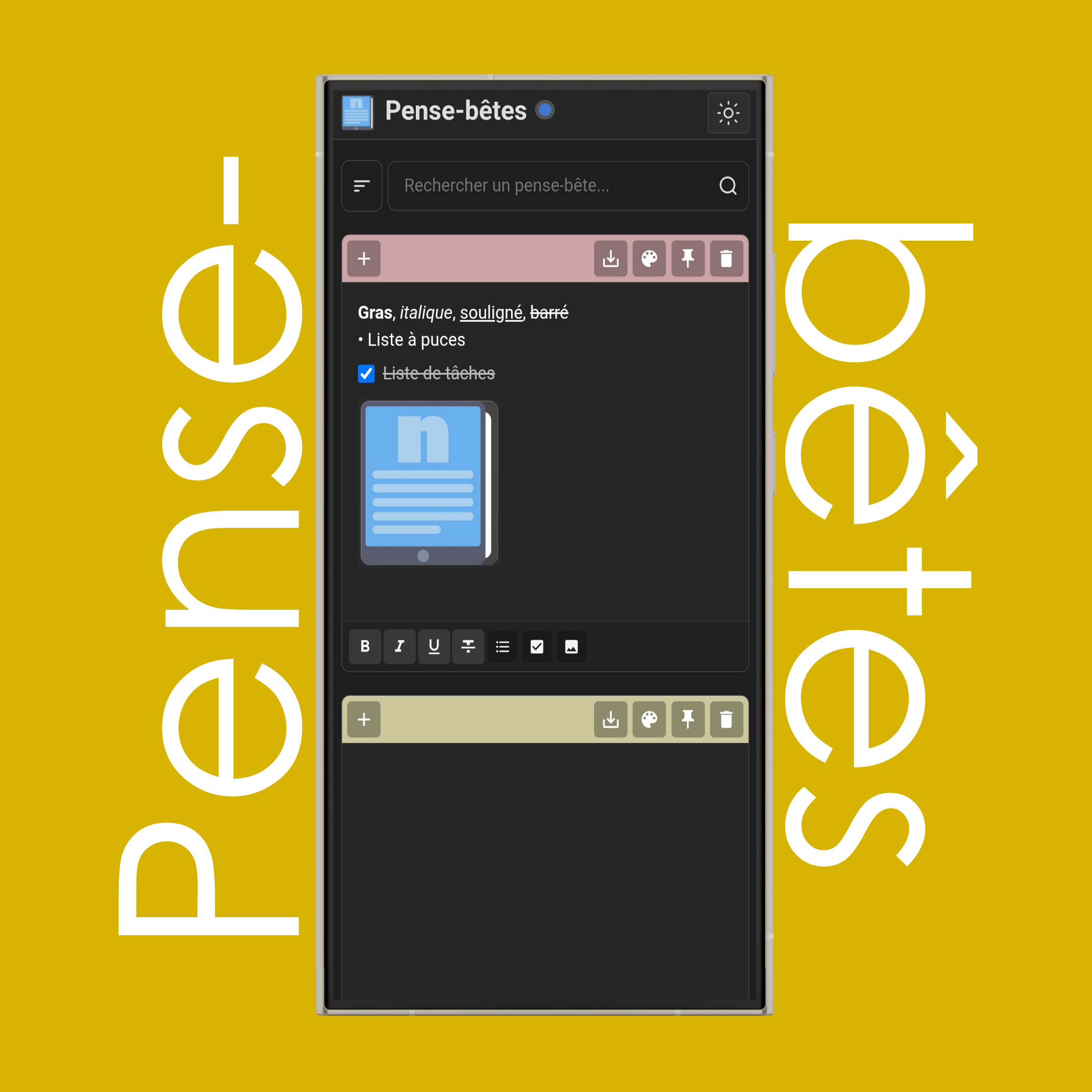 Outils de mise en forme du texte