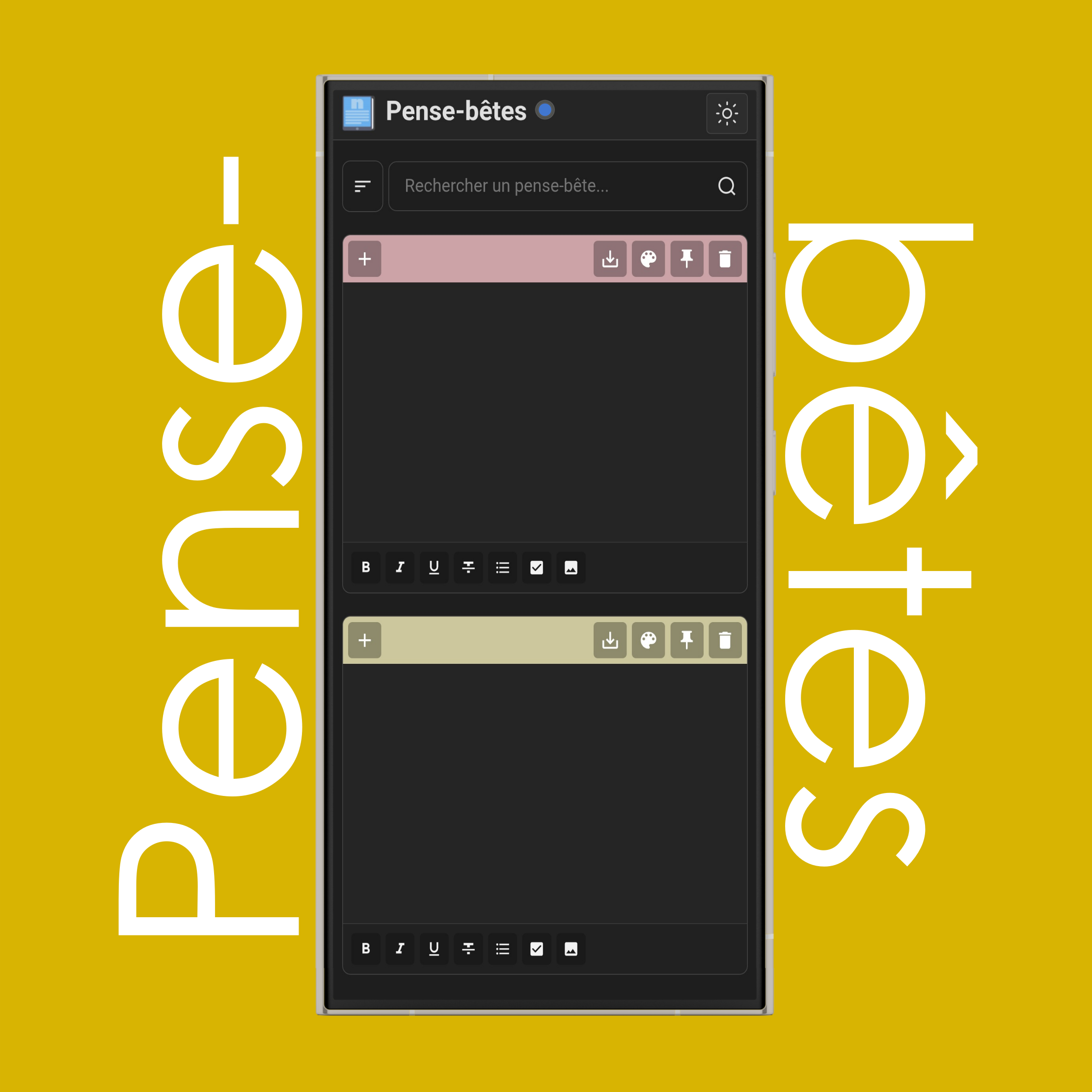 Pense-bêtes en ligne