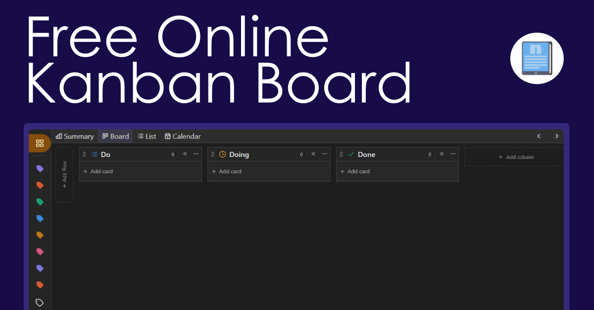 Online Kanban Board