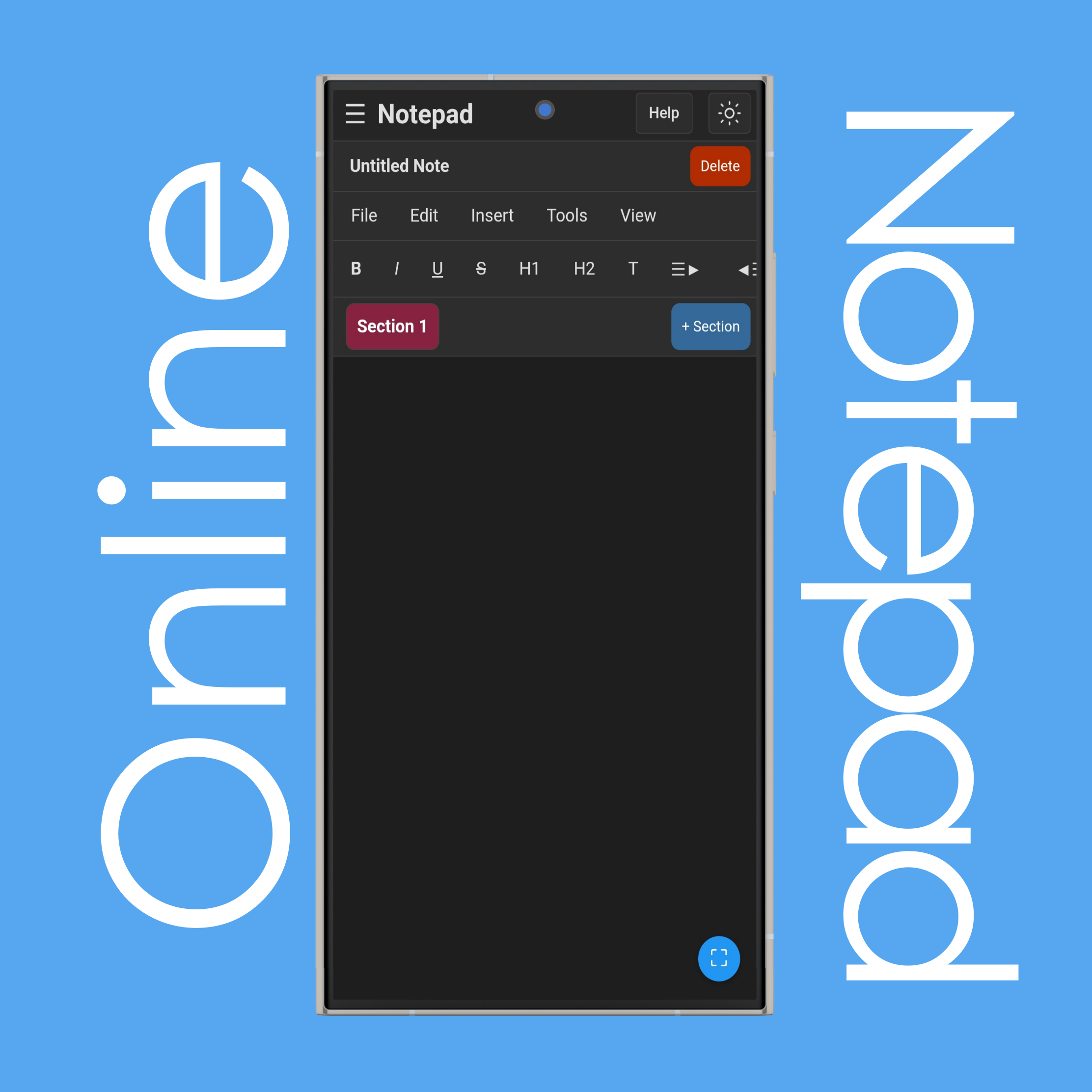 Online Notepad