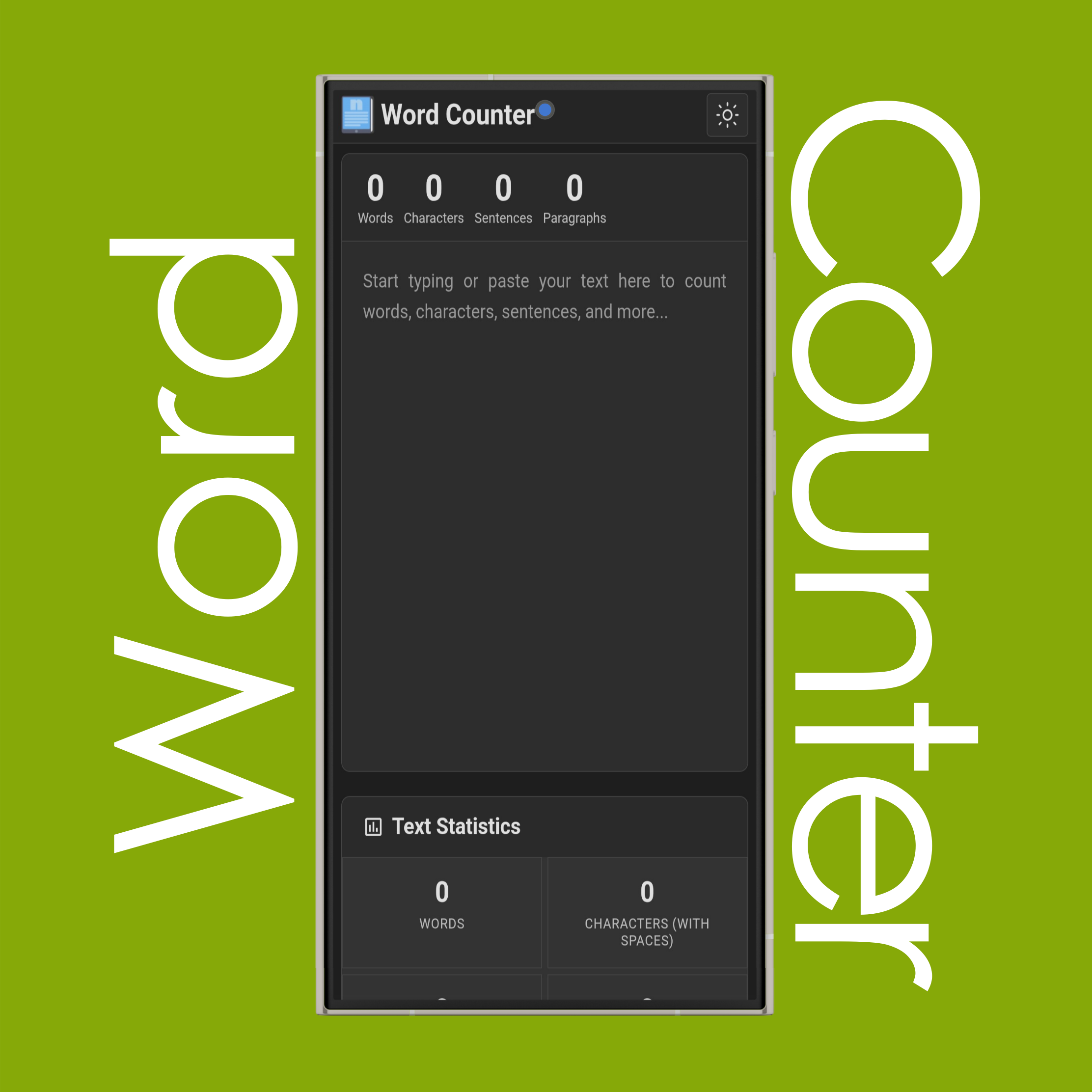 Online Word Counter