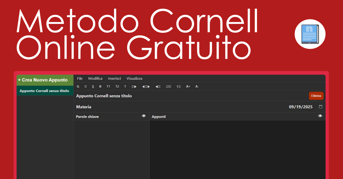 Metodo Cornell Online