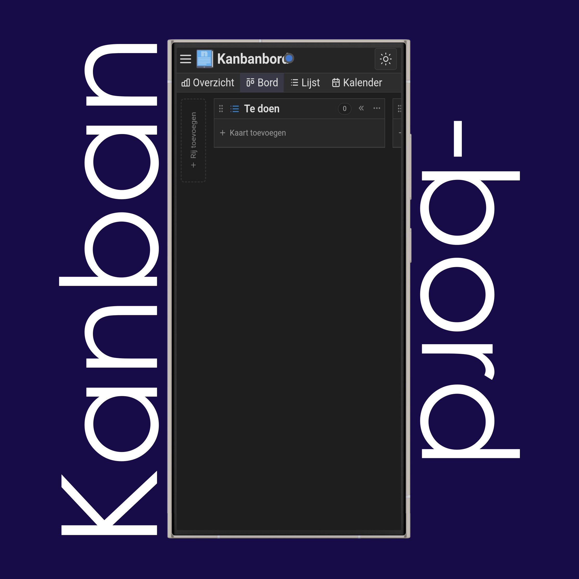 Kaarten toevoegen aan het kanbanbord