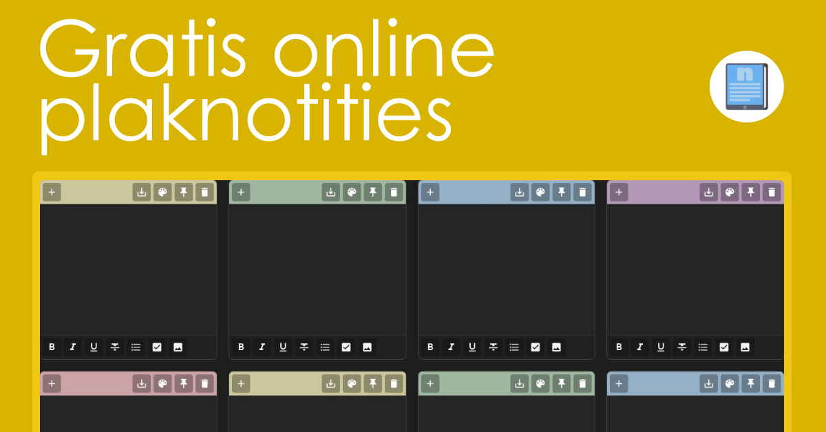 Online Sticky Notes
