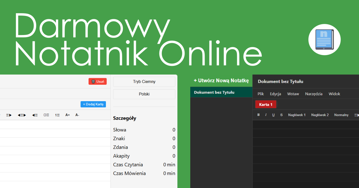 Notatnik Online