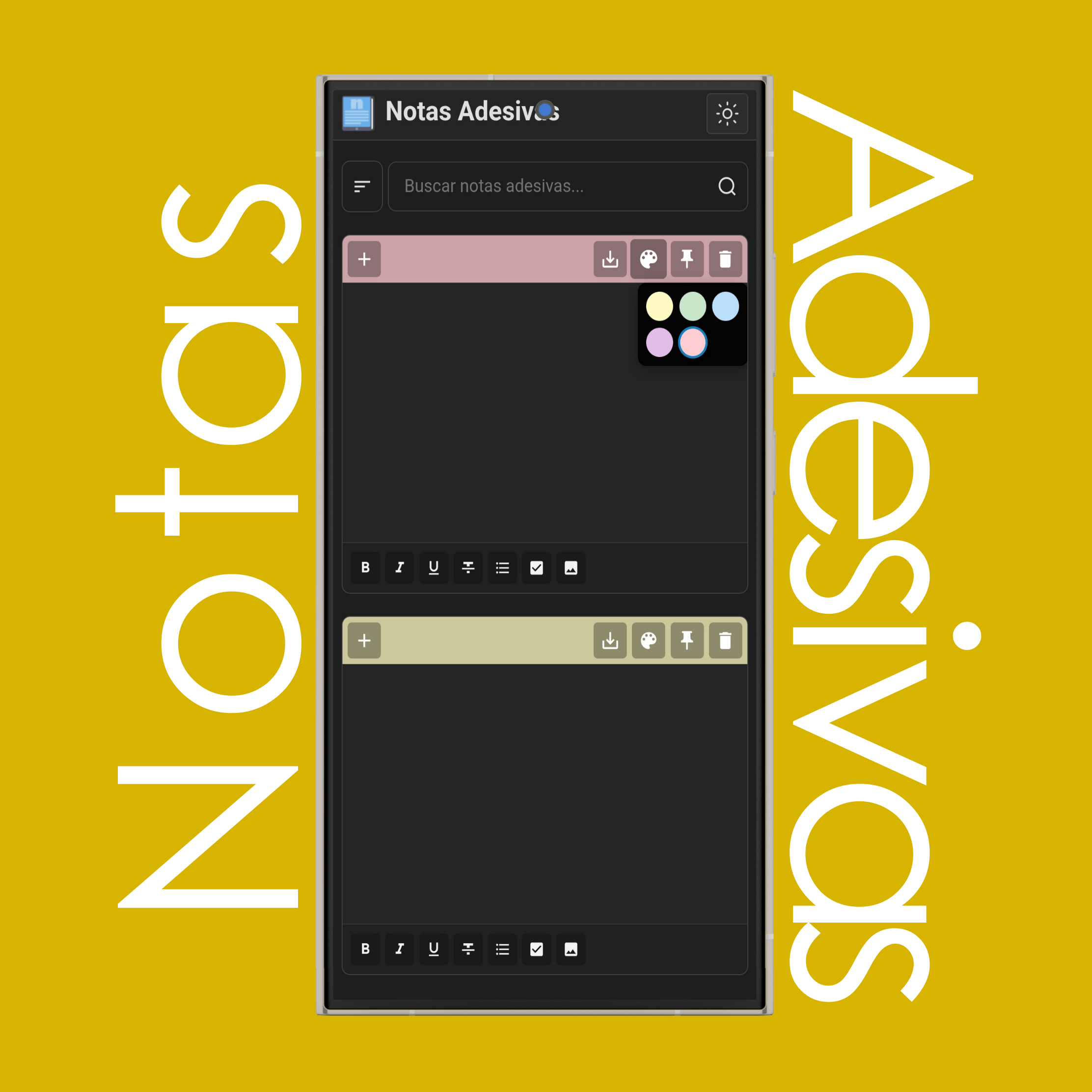 Colorir Notas Adesivas
