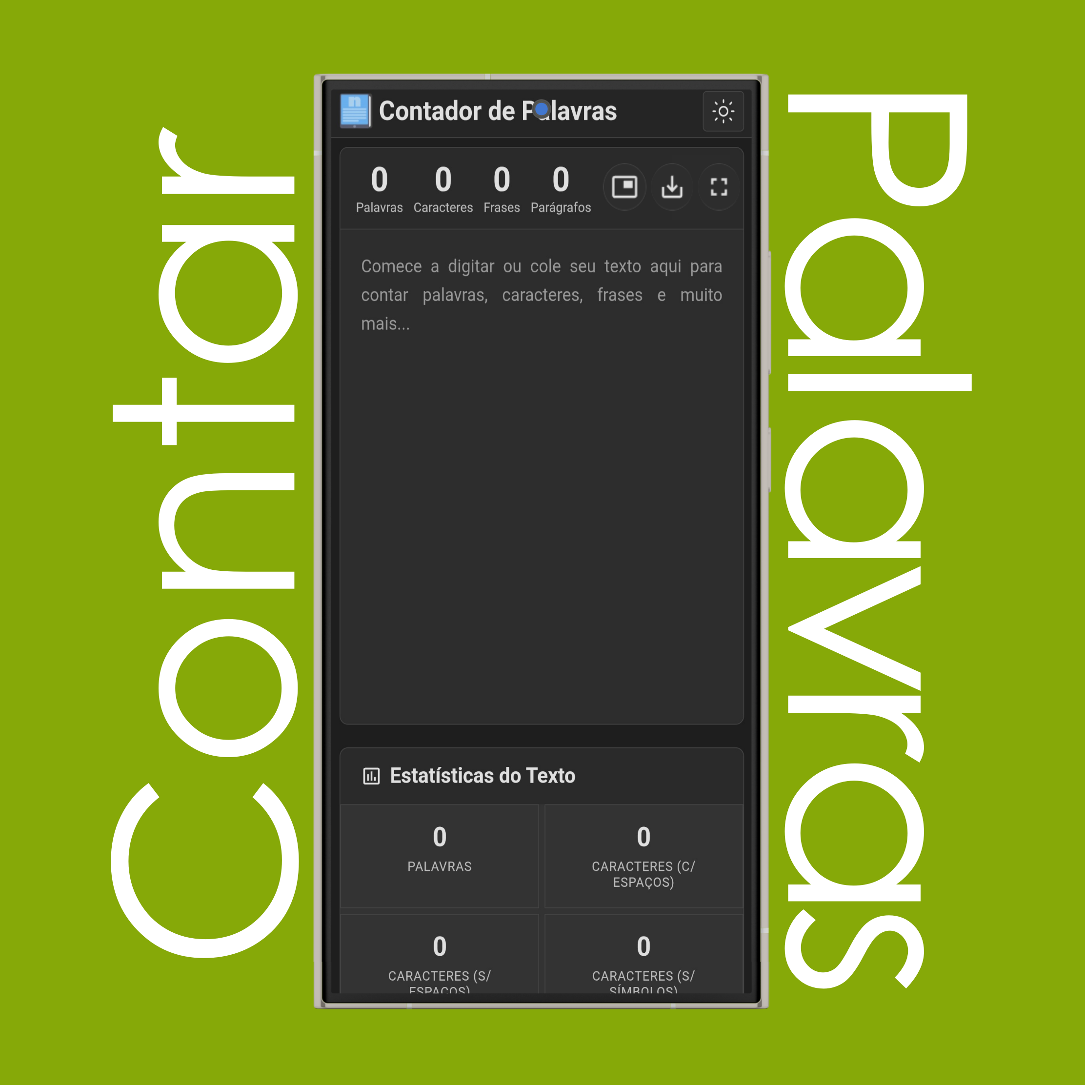 Contador de Palavras Online